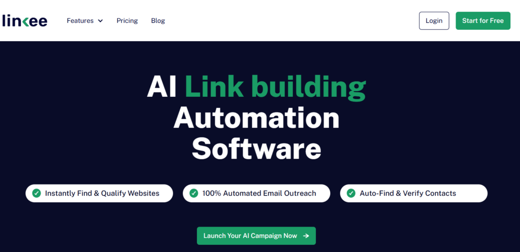 AI-powered link building