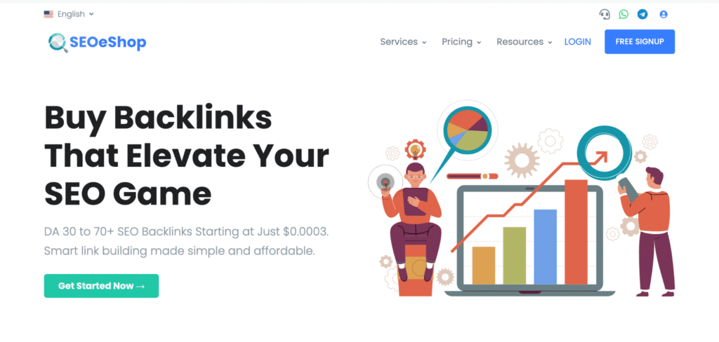 seoeshop is a self-service seo marketplace