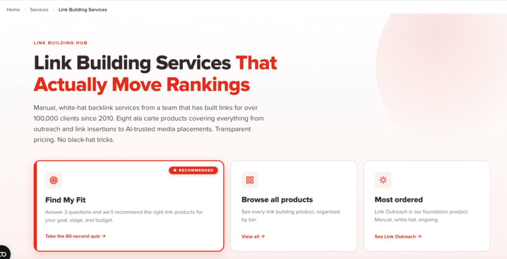 the hoth is a productized seo provider offering link insertions