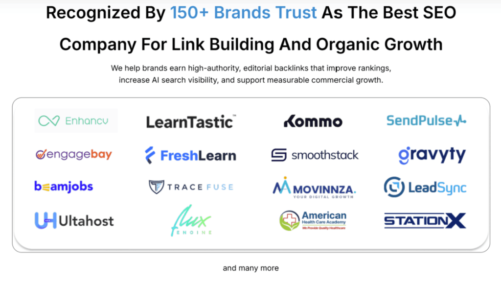 trusted by 150+ brands for premium