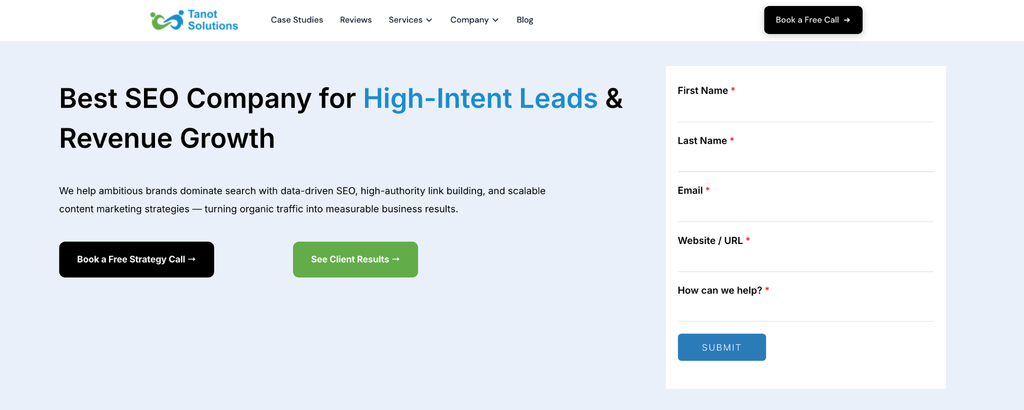 white-hat link-building provider - tanot solutions