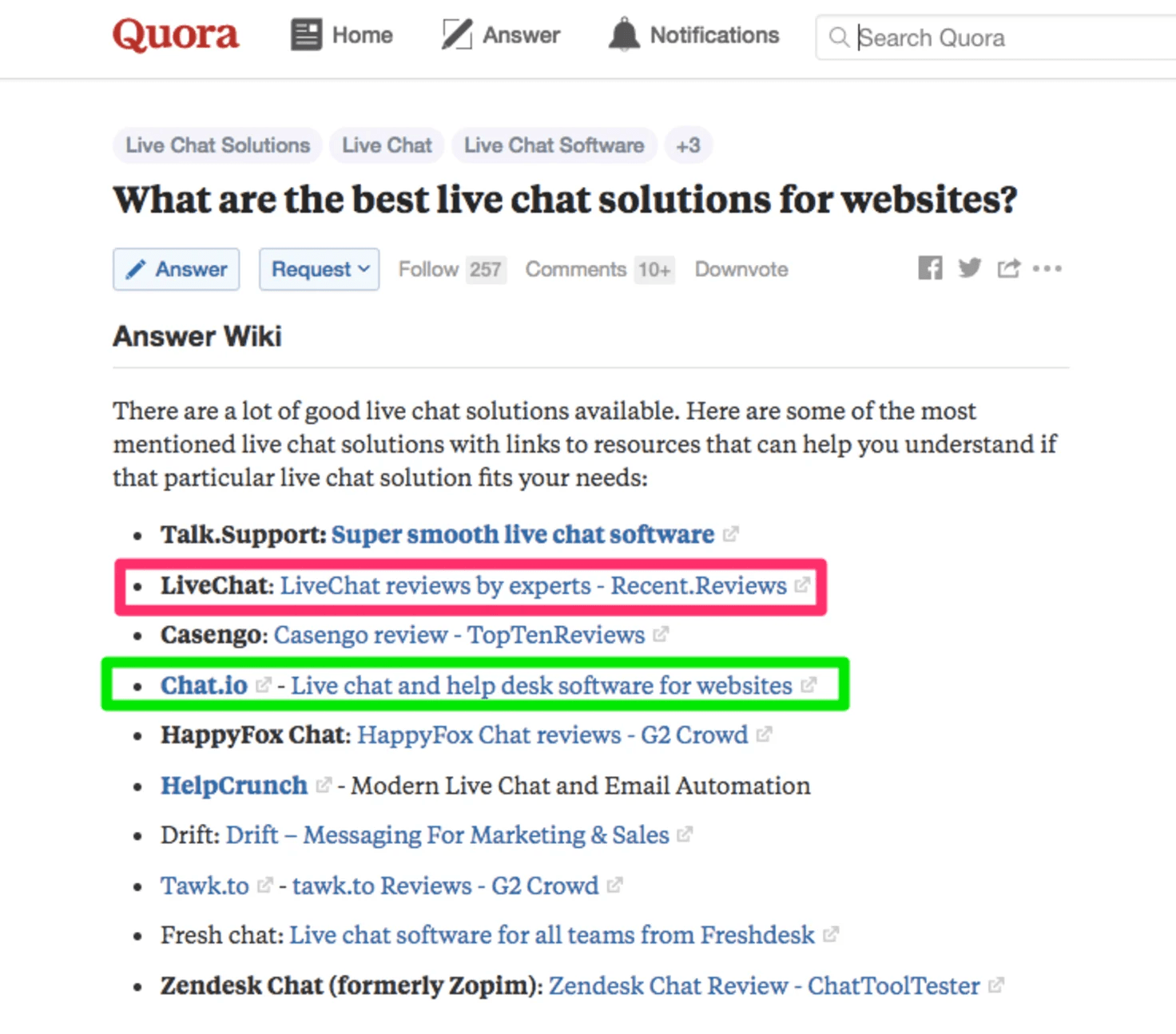 Tech Influencer Quora Link