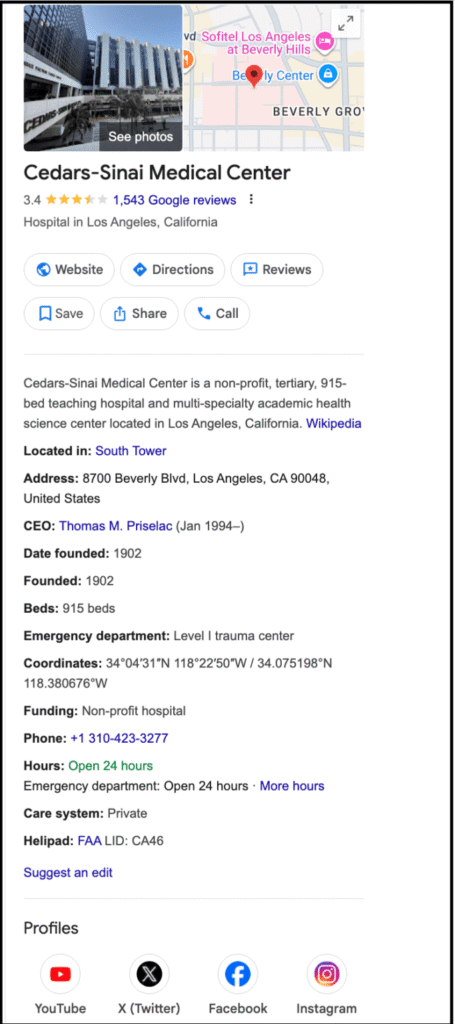 cedars-sinai medical center