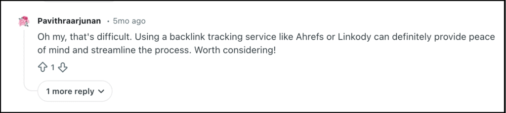 linkody backlink tracking review