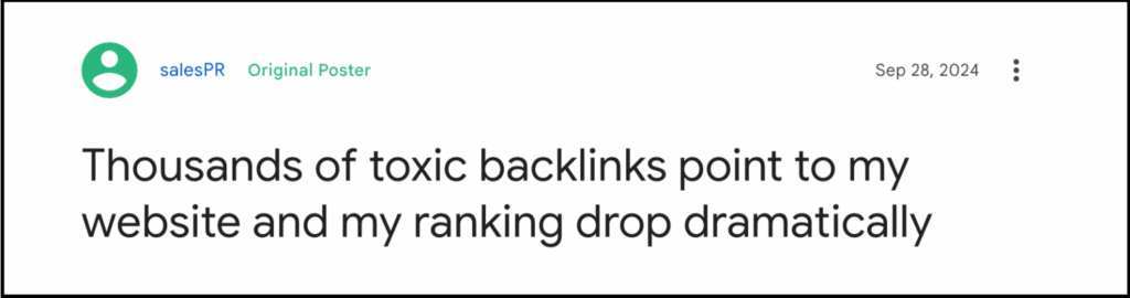 spammy keyword-stuffed anchor text