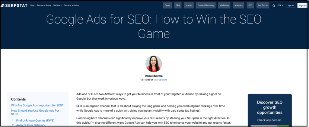 google ads seo