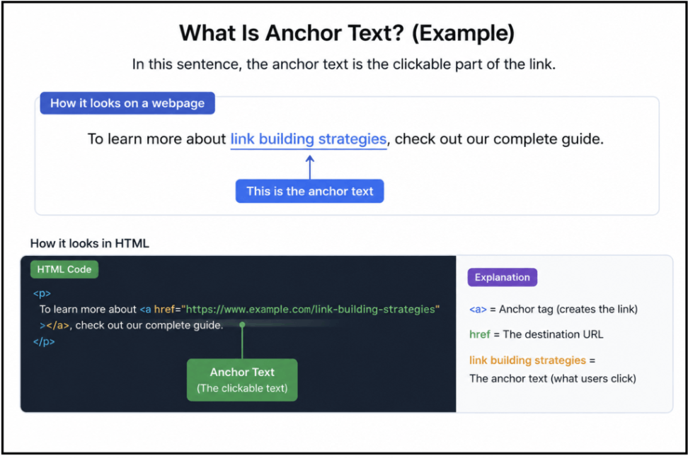 anchor text html example diagram