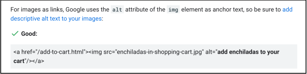 image alt text as anchor example