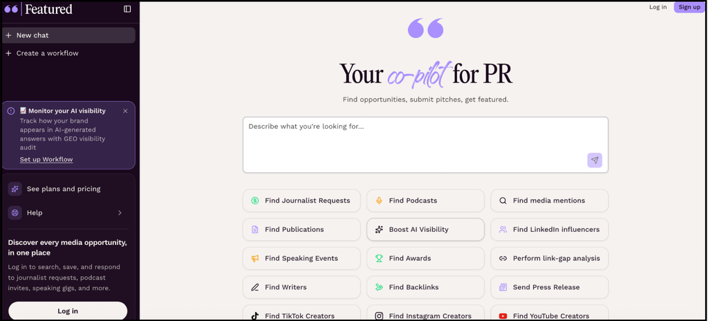 featured: ai pr co-pilot