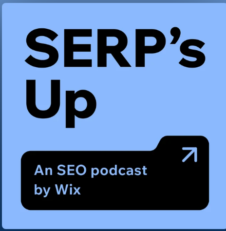 serp's up seo podcast by wix logo