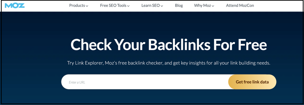 moz backlink checker
