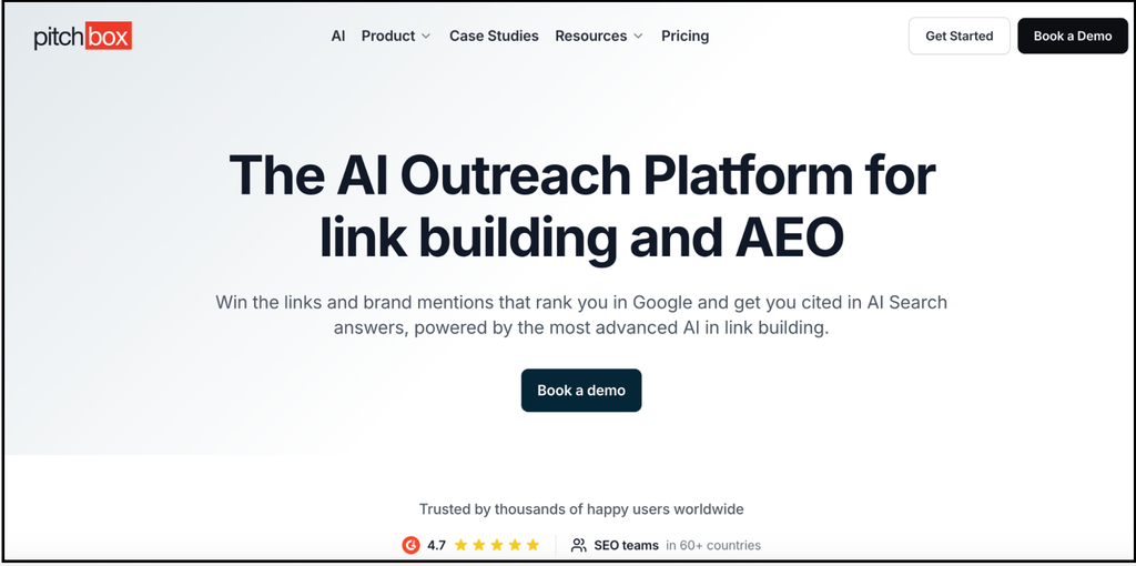 pitchbox ai outreach platform
